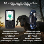 CASMINTON Waterproof Dog Training Collar with Remote Control for Effective Training blue