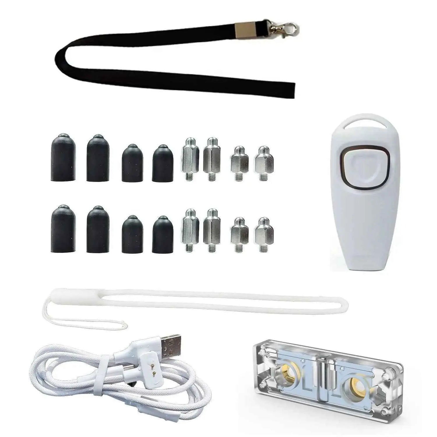 CASMINTON Dog Training Tools Set with Charging Cable for Effective Training Sessions - CASMINTON