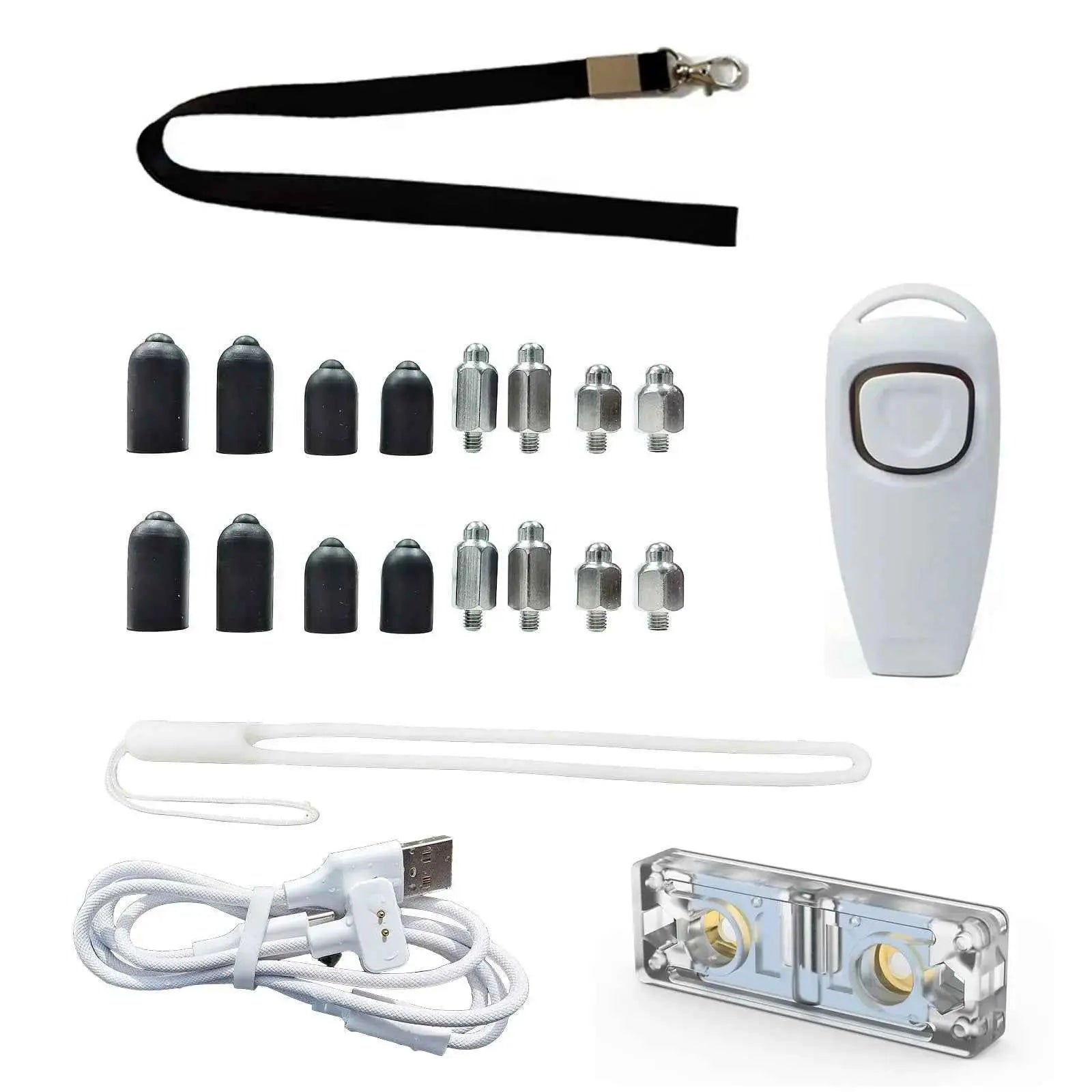 CASMINTON Dog Training Tools Set with Charging Cable for Effective Training Sessions - CASMINTON