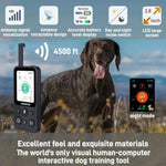 CASMINTON Waterproof Dog Training Collar with Remote Control for Effective Training blue - CASMINTON