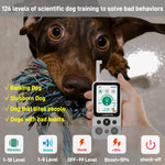 Arctic White 2-dog training system correcting bad habits with 126 levels of scientific adjustment